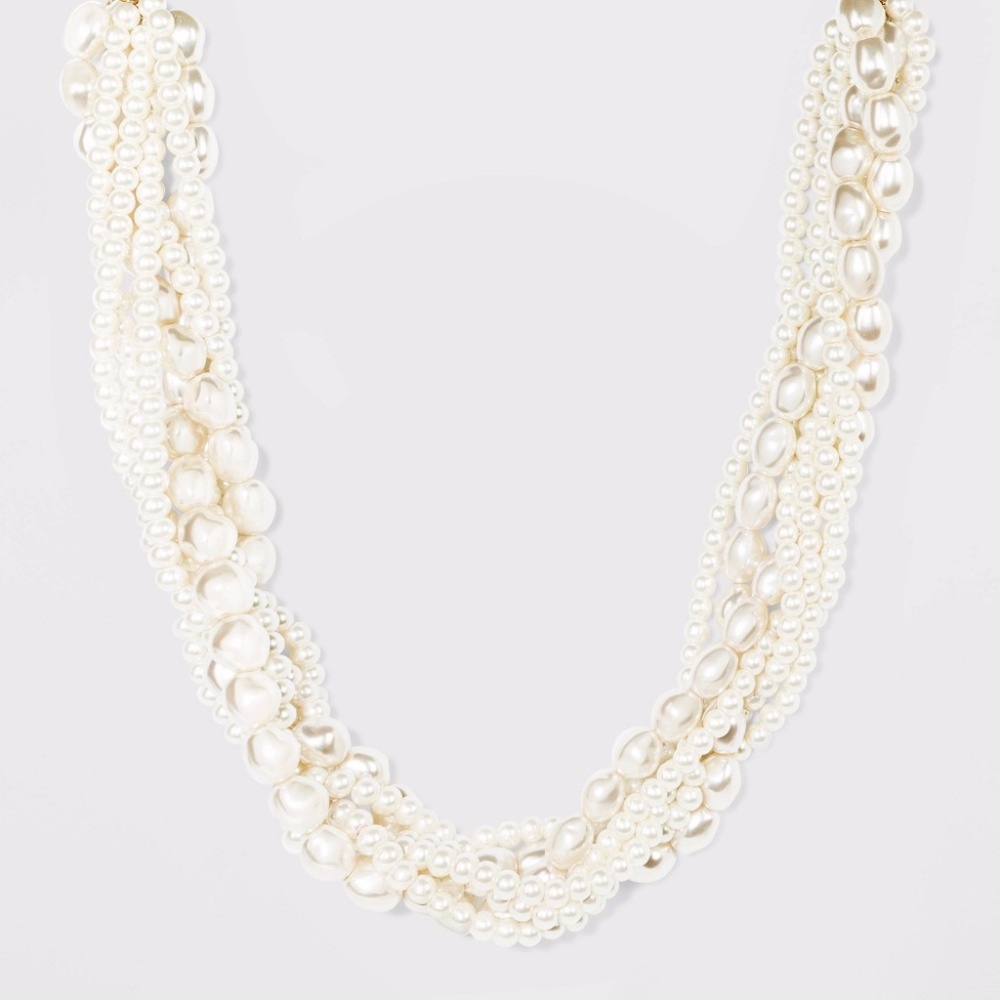 SUGARFIX by BaubleBar Braided Statement Necklace